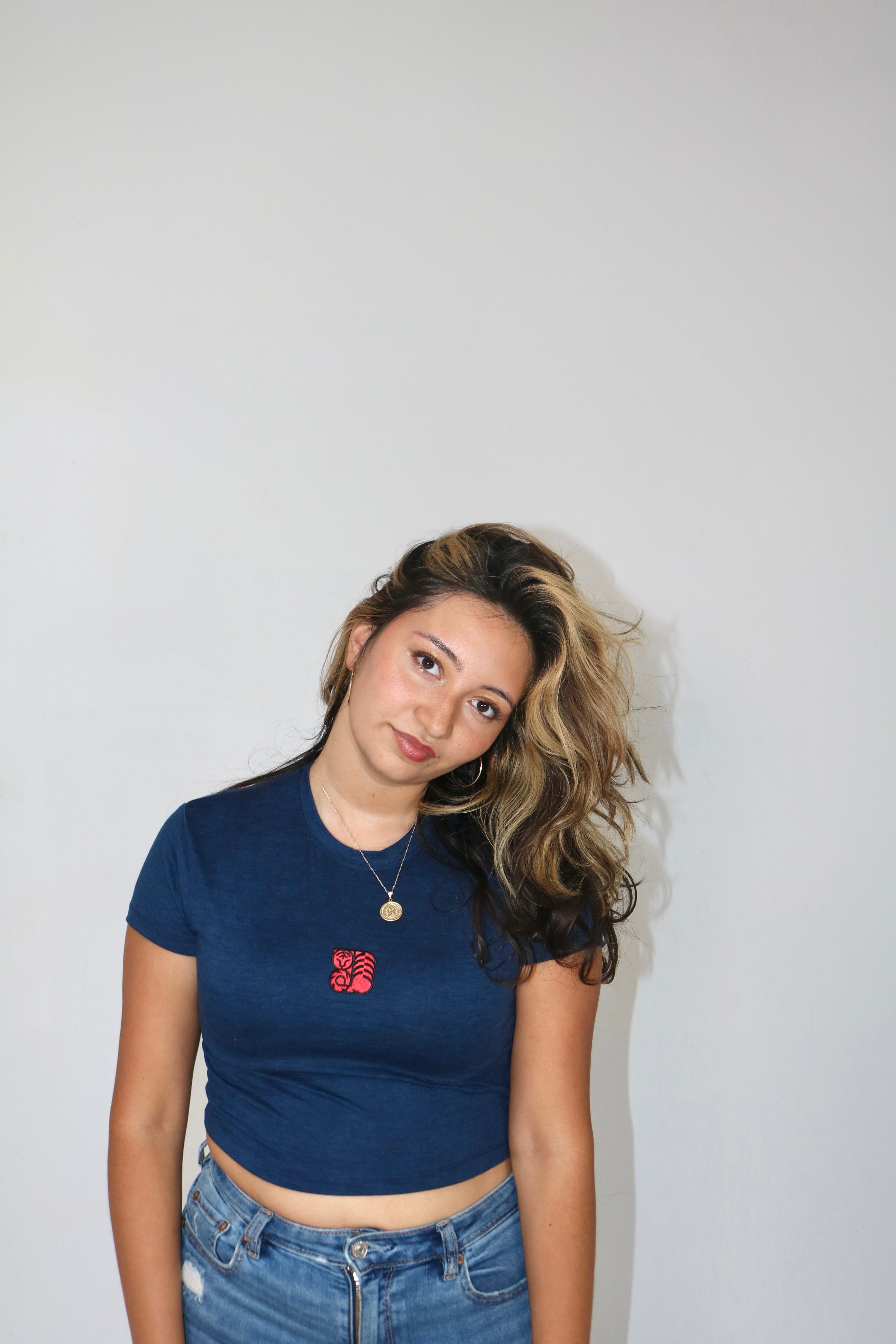 WILD WITHIN BABY TEE- MIDNIGHT BLUE