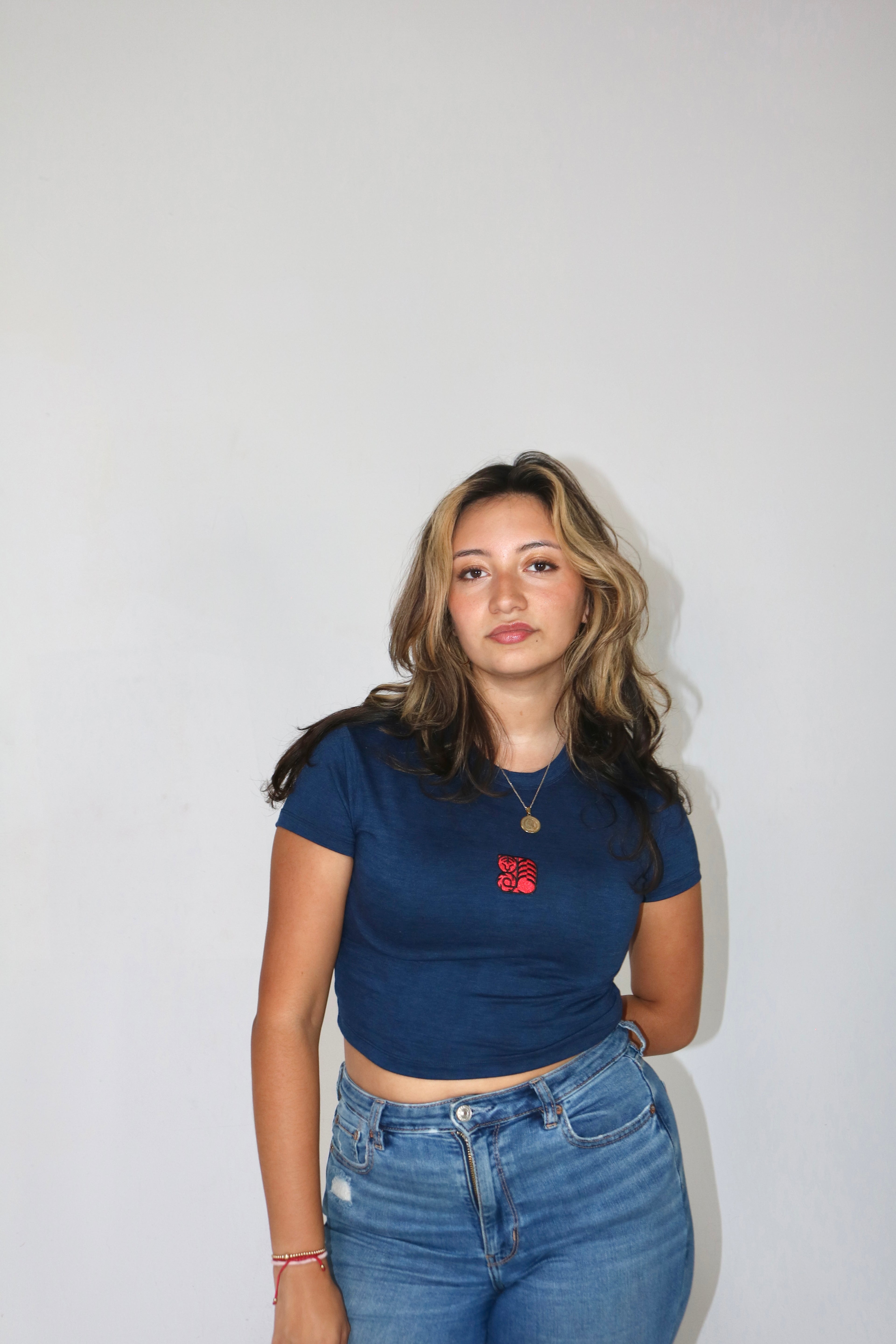 WILD WITHIN BABY TEE- MIDNIGHT BLUE