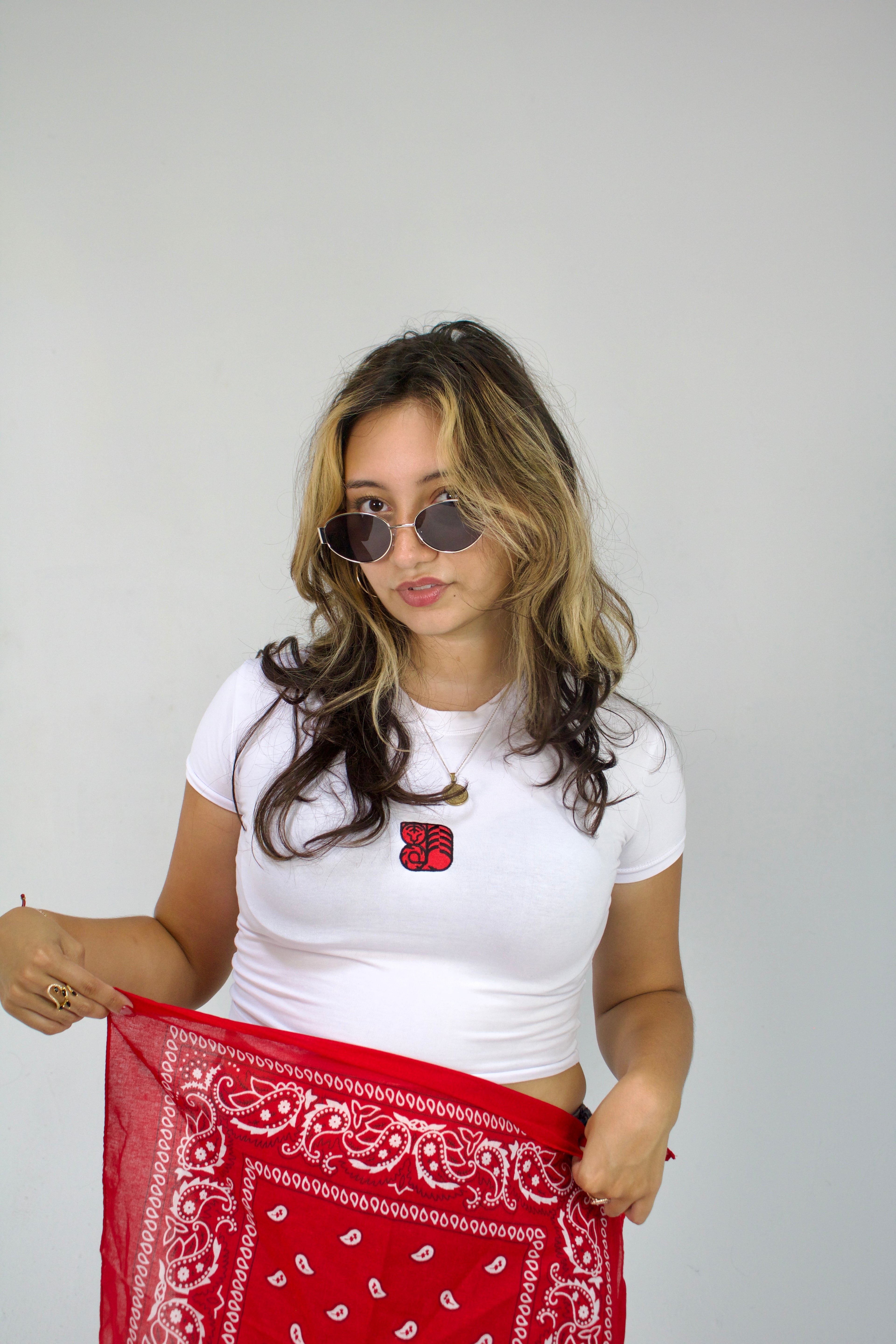 WILD WITHIN BABY TEE- CRYSTAL WHITE