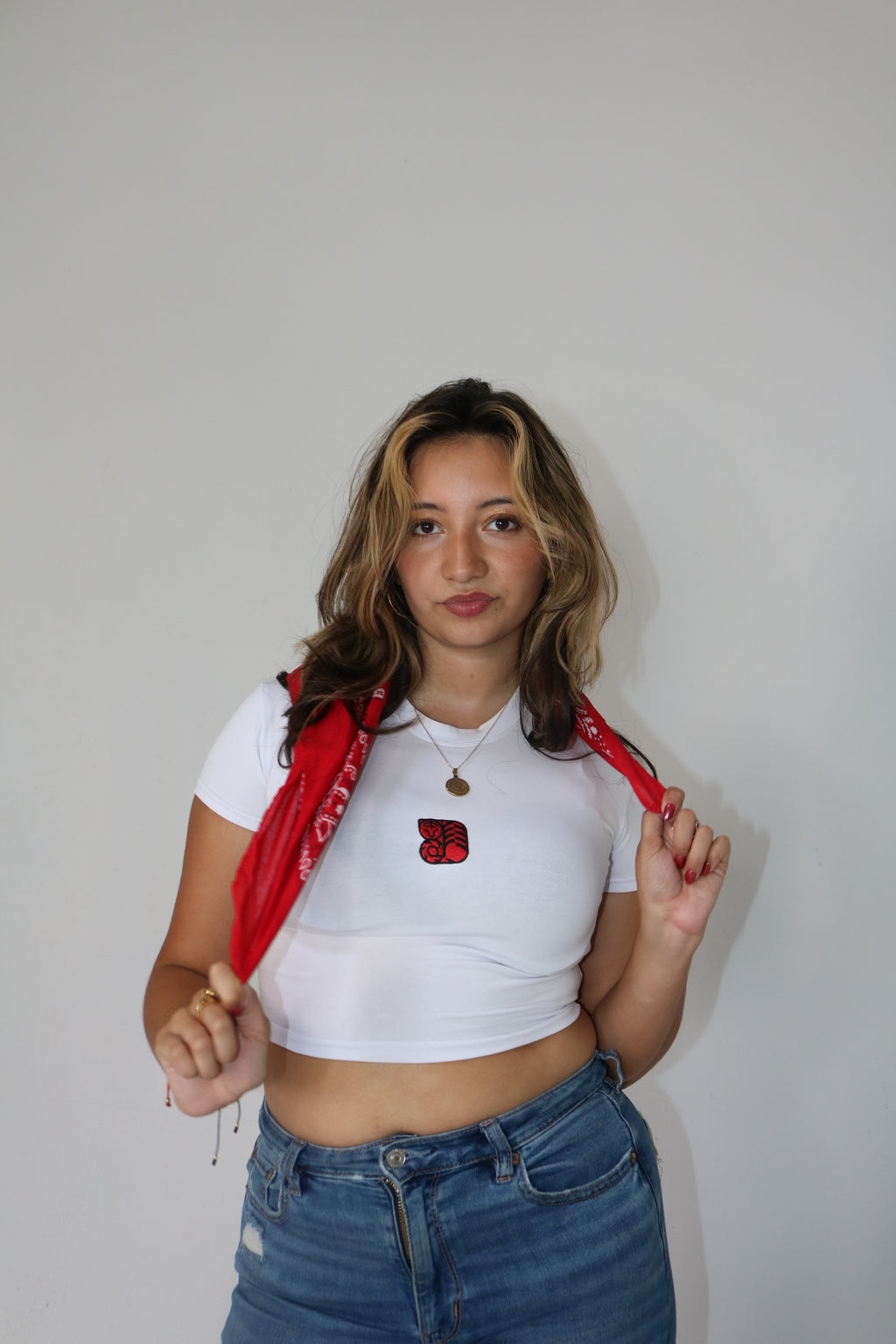 WILD WITHIN BABY TEE- CRYSTAL WHITE