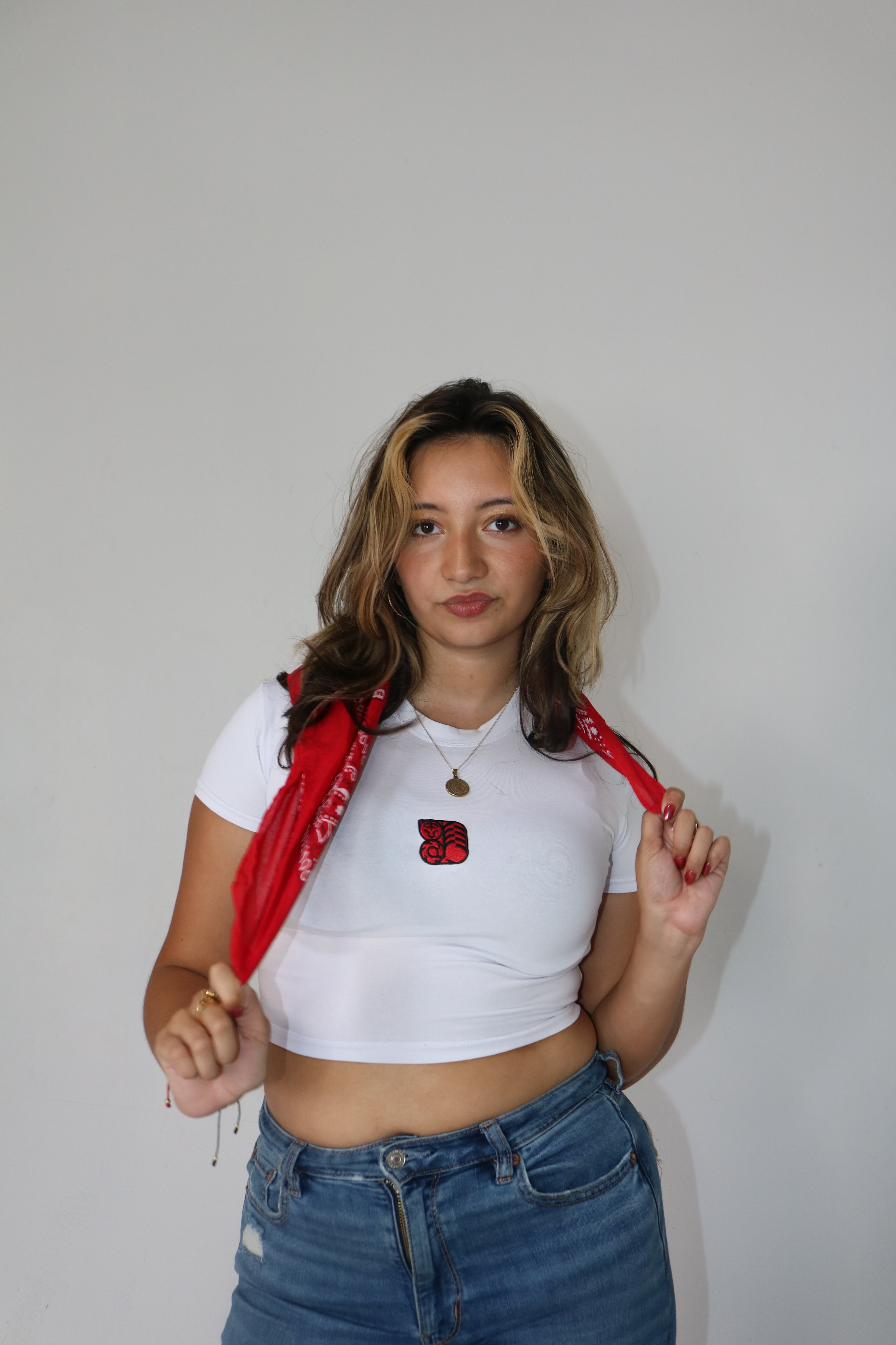 WILD WITHIN BABY TEE- CRYSTAL WHITE