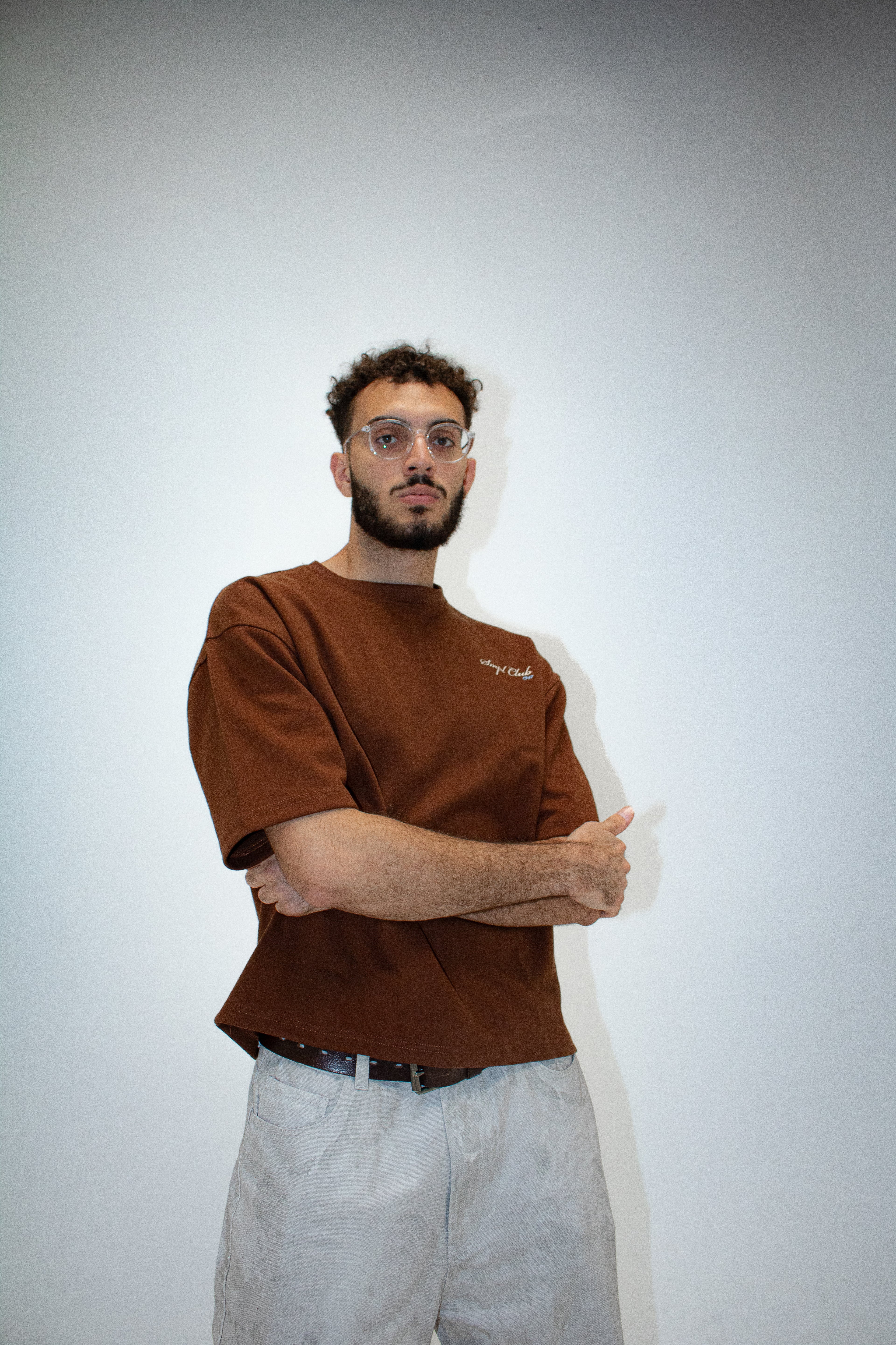 CONFIDENTIAL BOXY TEE - SYRUP