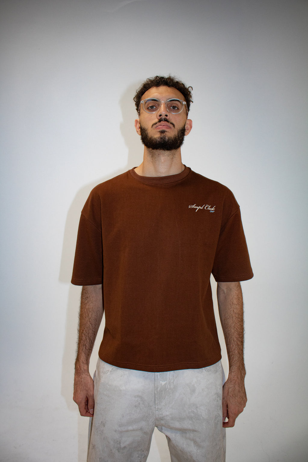 CONFIDENTIAL BOXY TEE - SYRUP