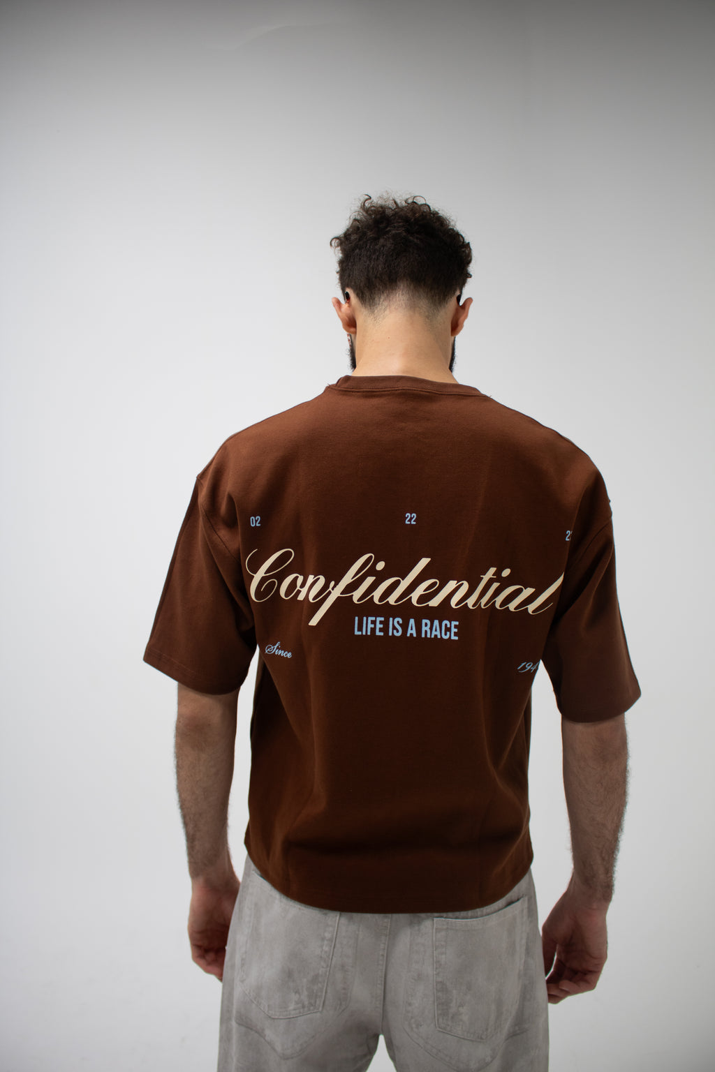 CONFIDENTIAL BOXY TEE - SYRUP