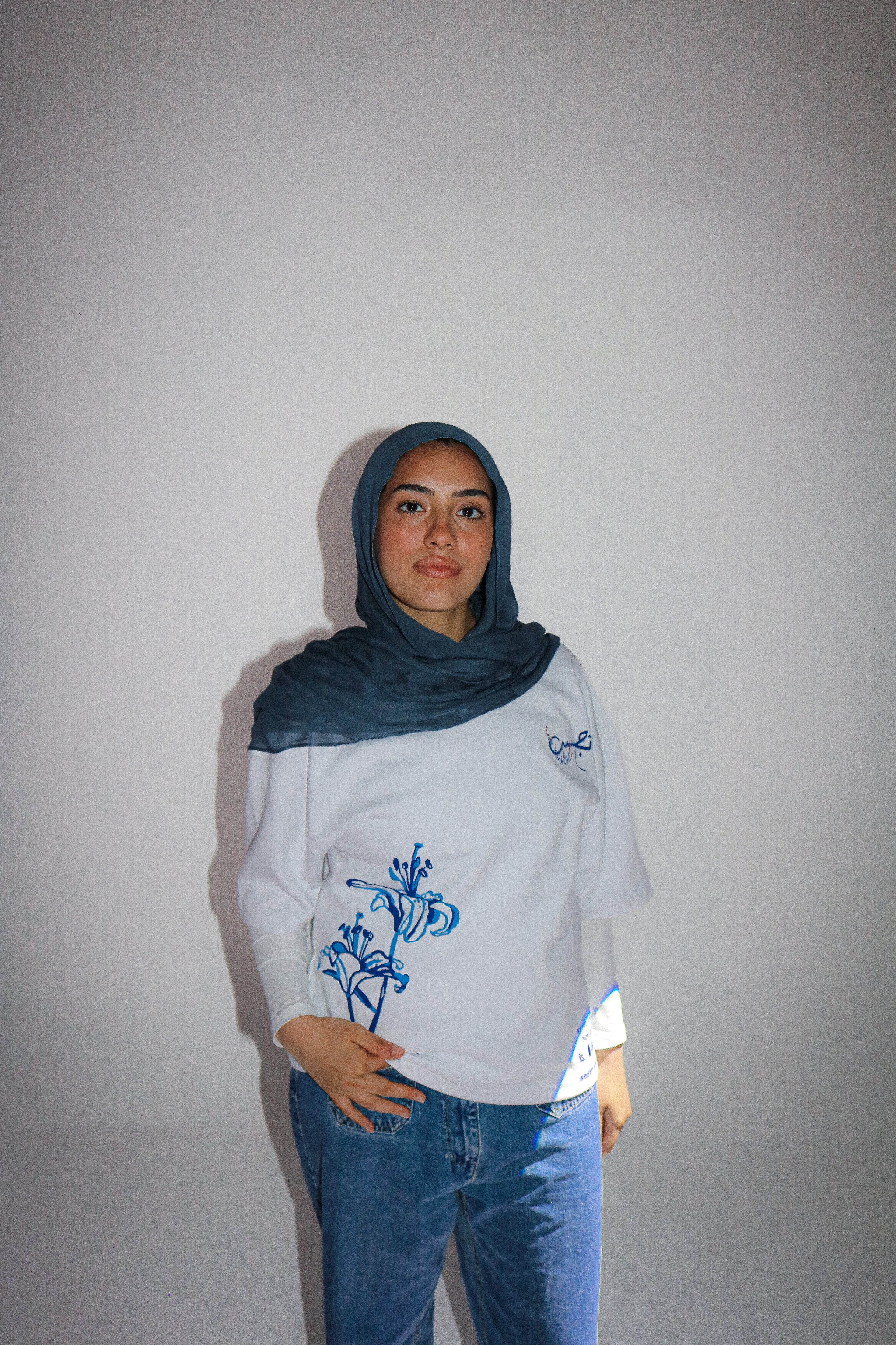 HOME AWAY FROM HOME BOXY TEE - WHITE