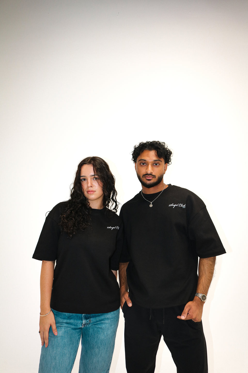 CONFIDENTIAL BOXY TEE - PITCH BLACK